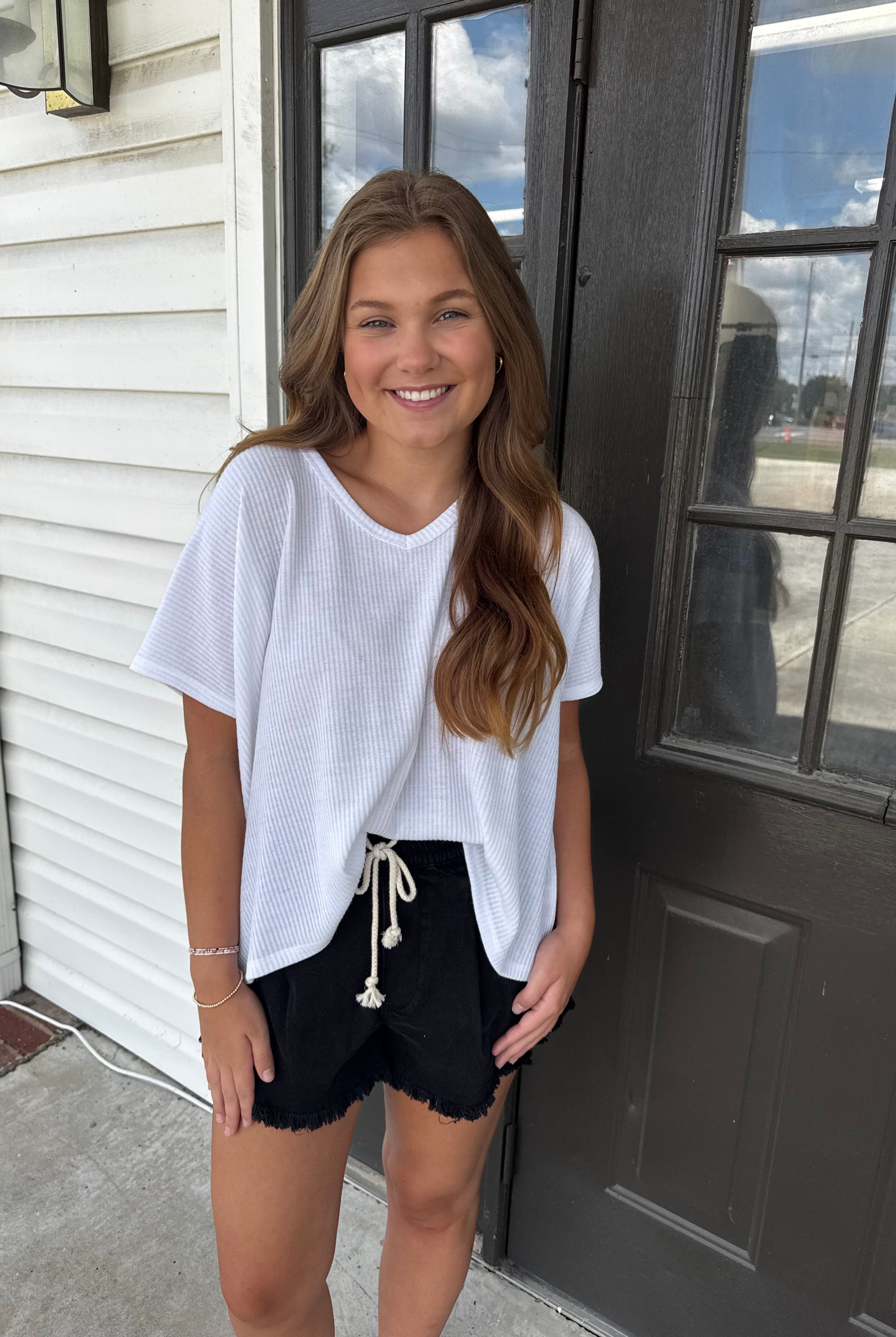 New Favorite Shorts-Shorts-Podos Boutique, a Women's Fashion Boutique Located in Calera, AL