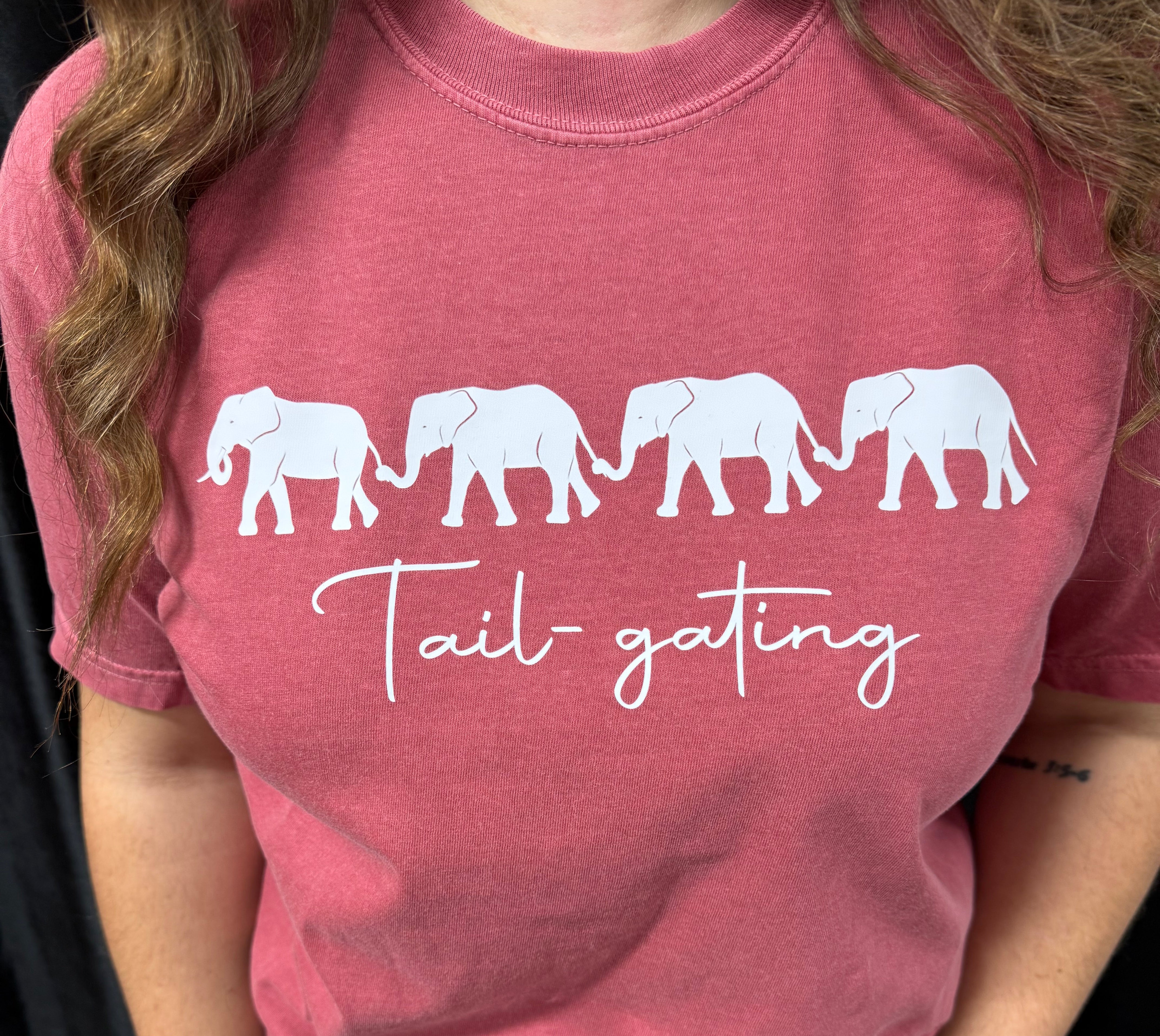 Alabama Tailgate-Graphic Tees-Podos Boutique, a Women's Fashion Boutique Located in Calera, AL