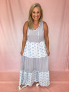 Pieced Together Dress-Podos Boutique, a Women's Fashion Boutique Located in Calera, AL