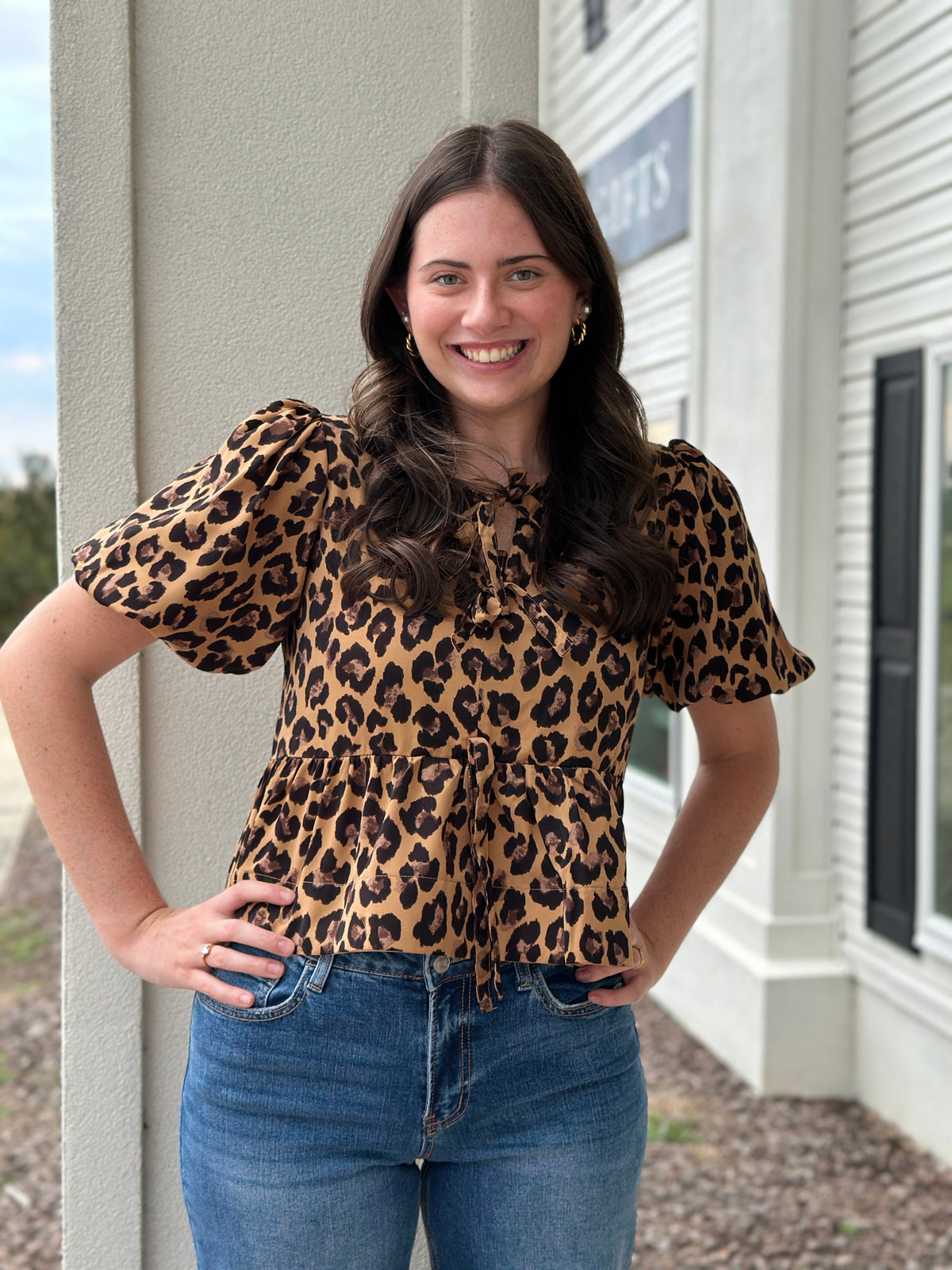Leopard is My Favorite Color Top-Fashion Tops-Podos Boutique, a Women's Fashion Boutique Located in Calera, AL