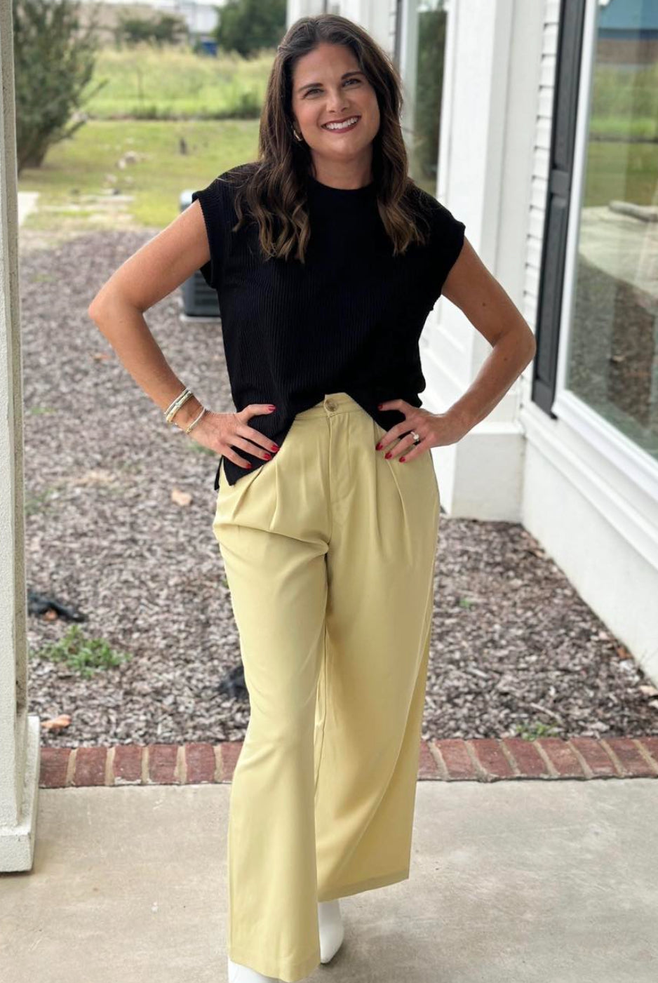 Tailored Perfection-Pants-Podos Boutique, a Women's Fashion Boutique Located in Calera, AL
