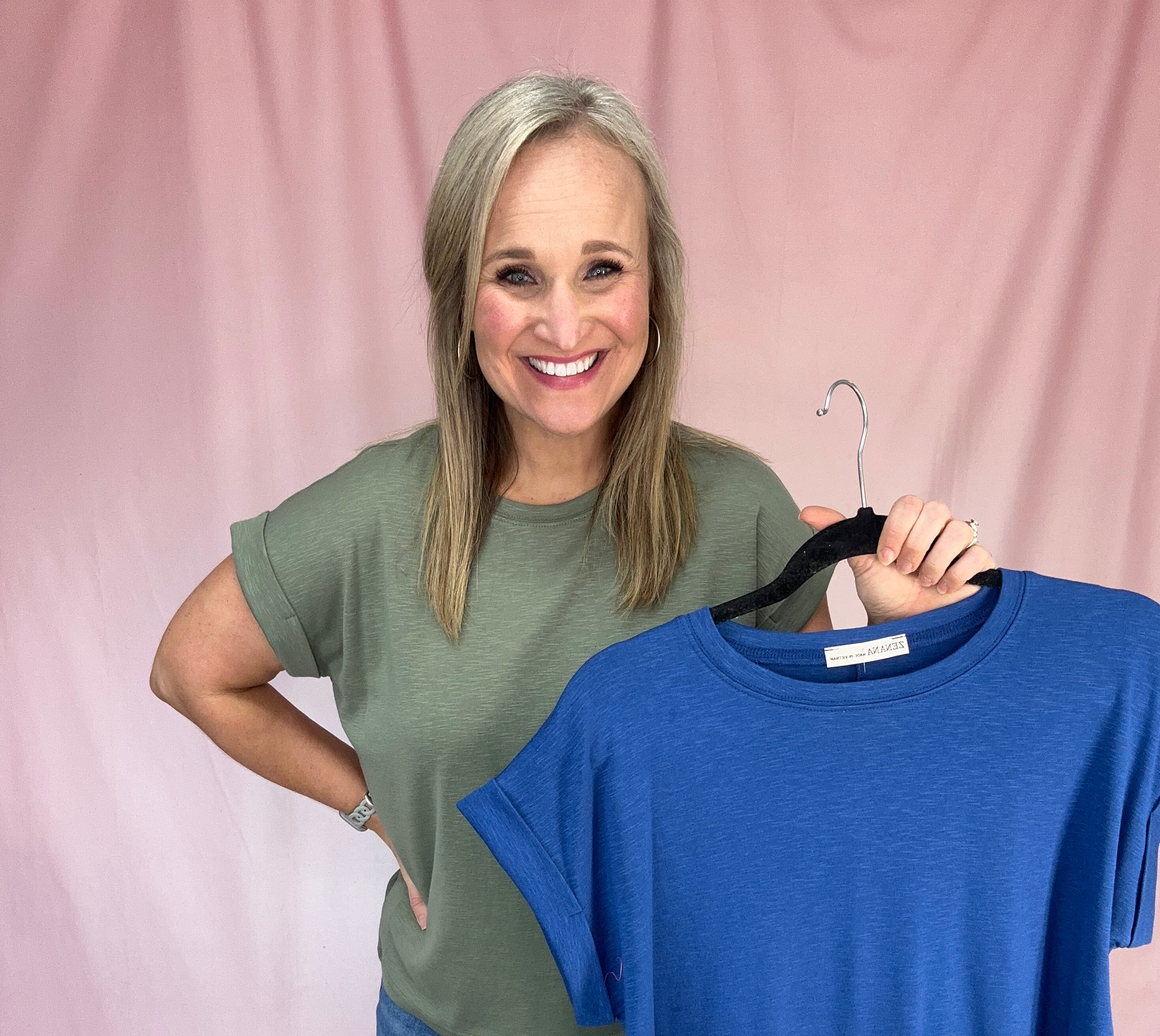 Ready For Anything Tee-Fashion Tops-Podos Boutique, a Women's Fashion Boutique Located in Calera, AL
