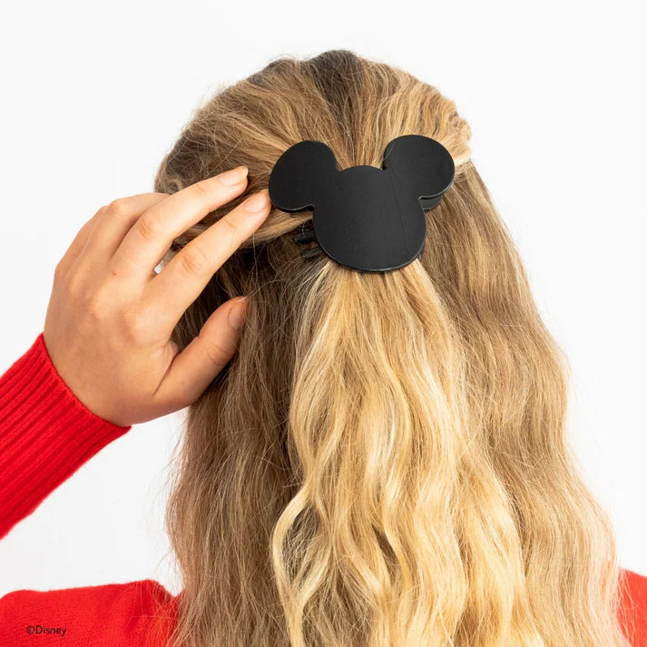 Disney: Mickey and Minnie Shaped Flat Hair Clip-Hair Accessories-Podos Boutique, a Women's Fashion Boutique Located in Calera, AL