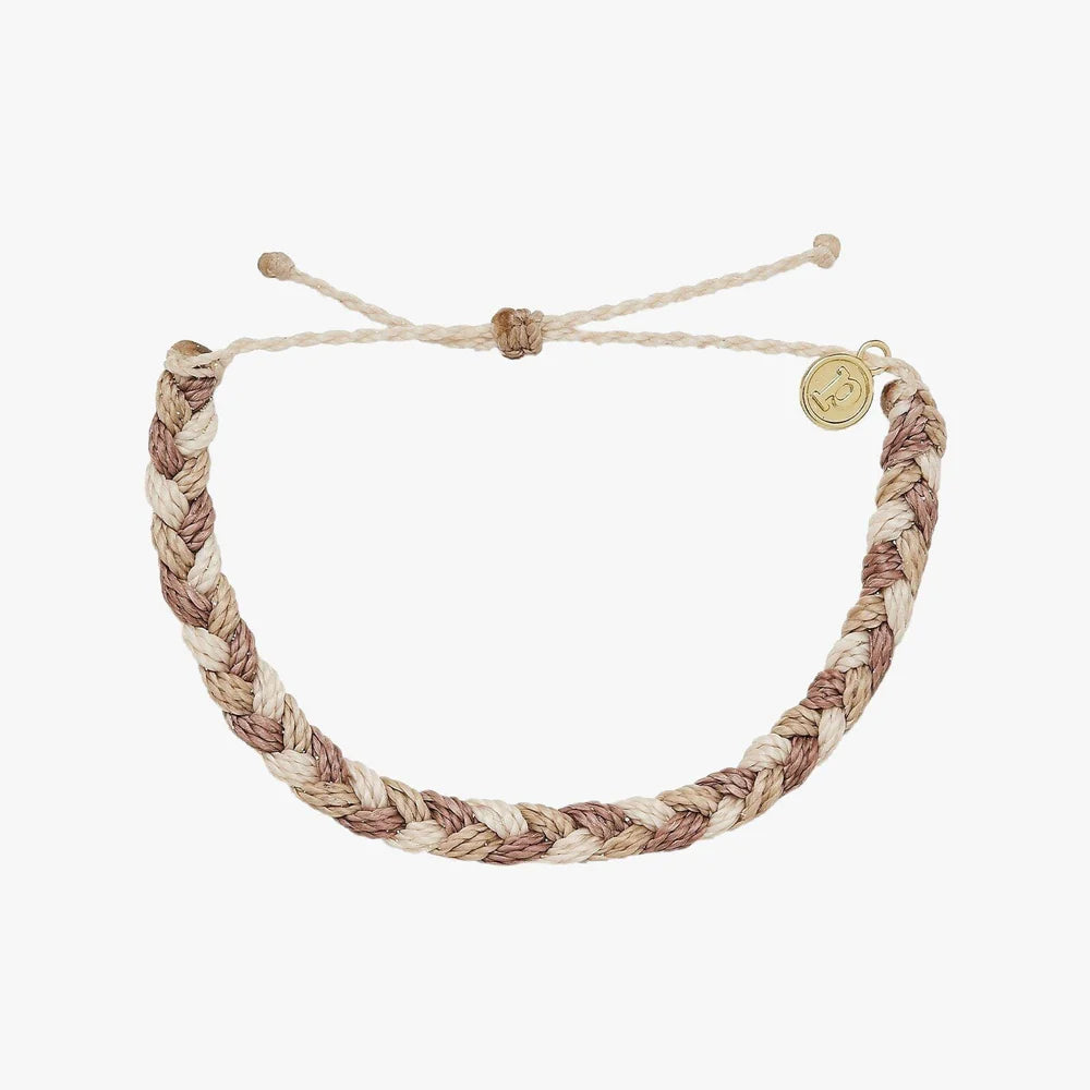 PV Thick Braid Bracelet-Bracelets-Podos Boutique, a Women's Fashion Boutique Located in Calera, AL