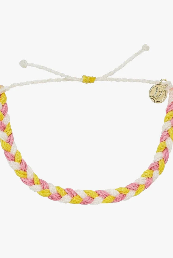 PV Thick Braid Bracelet-Bracelets-Podos Boutique, a Women's Fashion Boutique Located in Calera, AL
