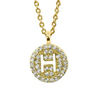 Maya J Love Letter Initial Necklace-Jewelry-Podos Boutique, a Women's Fashion Boutique Located in Calera, AL