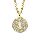 Maya J Love Letter Initial Necklace-Jewelry-Podos Boutique, a Women's Fashion Boutique Located in Calera, AL