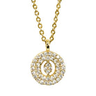 Maya J Love Letter Initial Necklace-Jewelry-Podos Boutique, a Women's Fashion Boutique Located in Calera, AL