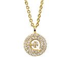 Maya J Love Letter Initial Necklace-Jewelry-Podos Boutique, a Women's Fashion Boutique Located in Calera, AL