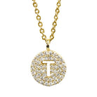 Maya J Love Letter Initial Necklace-Jewelry-Podos Boutique, a Women's Fashion Boutique Located in Calera, AL