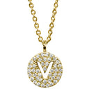 Maya J Love Letter Initial Necklace-Jewelry-Podos Boutique, a Women's Fashion Boutique Located in Calera, AL