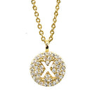 Maya J Love Letter Initial Necklace-Jewelry-Podos Boutique, a Women's Fashion Boutique Located in Calera, AL