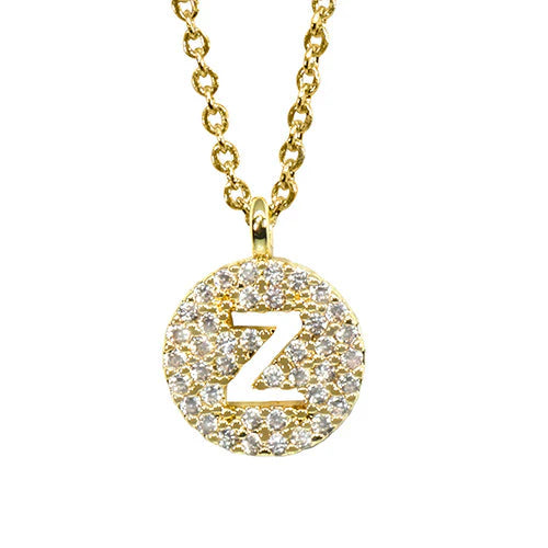 Maya J Love Letter Initial Necklace-Jewelry-Podos Boutique, a Women's Fashion Boutique Located in Calera, AL