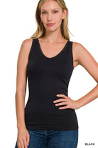 2 Way Tank-Tank Tops-Podos Boutique, a Women's Fashion Boutique Located in Calera, AL