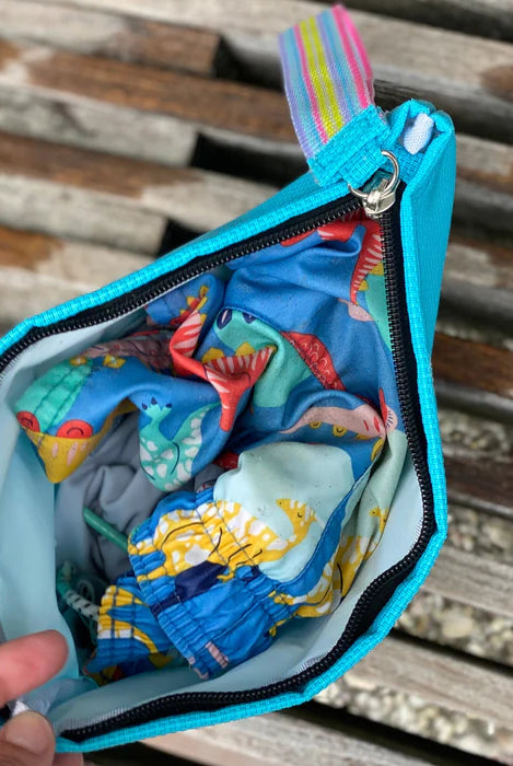 Cabana Clutch - Woven Wristlet-Bags-Podos Boutique, a Women's Fashion Boutique Located in Calera, AL