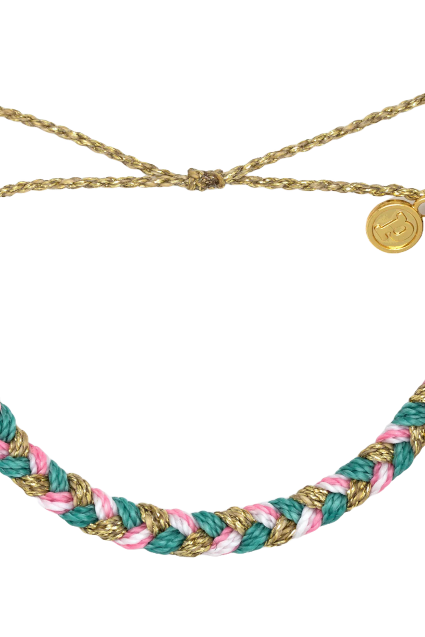 PV Thick Braid Bracelet-Bracelets-Podos Boutique, a Women's Fashion Boutique Located in Calera, AL