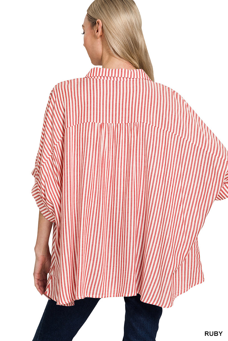 Autumn Skies Top-Fashion Tops-Podos Boutique, a Women's Fashion Boutique Located in Calera, AL