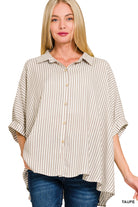 Autumn Skies Top-Fashion Tops-Podos Boutique, a Women's Fashion Boutique Located in Calera, AL