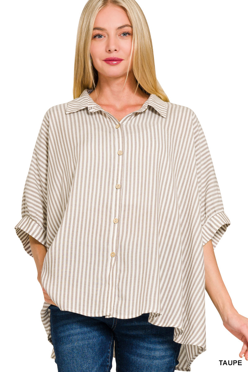 Autumn Skies Top-Fashion Tops-Podos Boutique, a Women's Fashion Boutique Located in Calera, AL