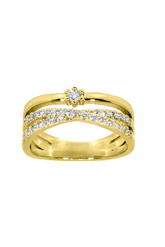 Maya J Modern Classic Ring-Jewelry-Podos Boutique, a Women's Fashion Boutique Located in Calera, AL