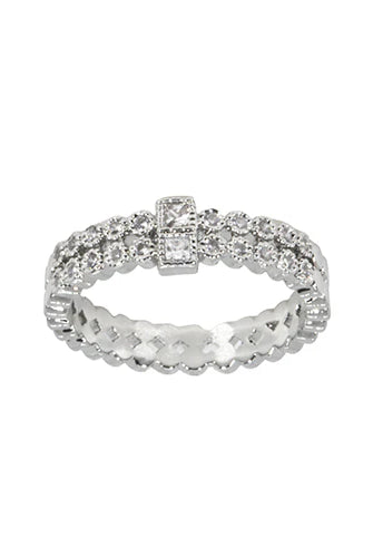 Maya J Modern Classic Ring-Jewelry-Podos Boutique, a Women's Fashion Boutique Located in Calera, AL