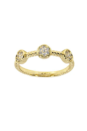 Maya J Modern Classic Ring-Jewelry-Podos Boutique, a Women's Fashion Boutique Located in Calera, AL
