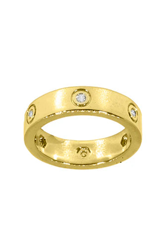 Maya J Modern Classic Ring-Jewelry-Podos Boutique, a Women's Fashion Boutique Located in Calera, AL