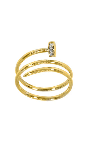 Maya J Modern Classic Ring-Jewelry-Podos Boutique, a Women's Fashion Boutique Located in Calera, AL