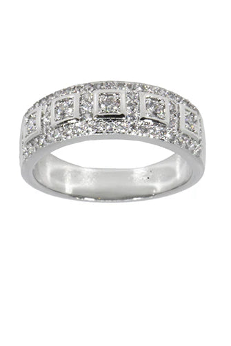 Maya J Modern Classic Ring-Jewelry-Podos Boutique, a Women's Fashion Boutique Located in Calera, AL