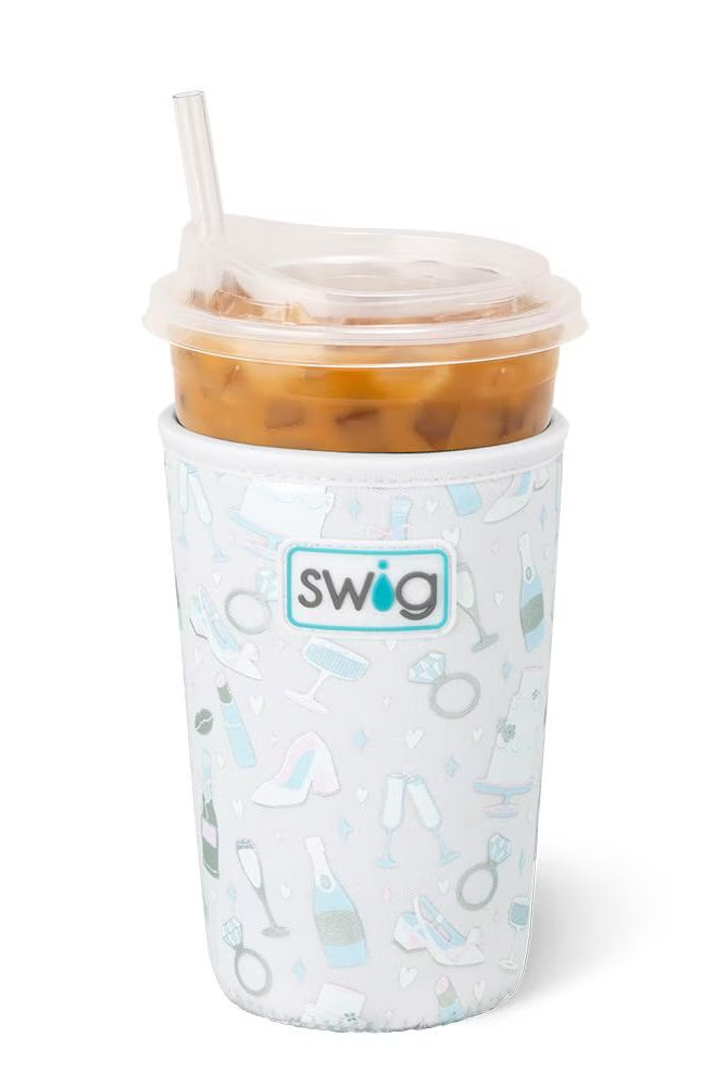 Swig Iced Coolie Medium 22-28oz-Drinkware-Podos Boutique, a Women's Fashion Boutique Located in Calera, AL