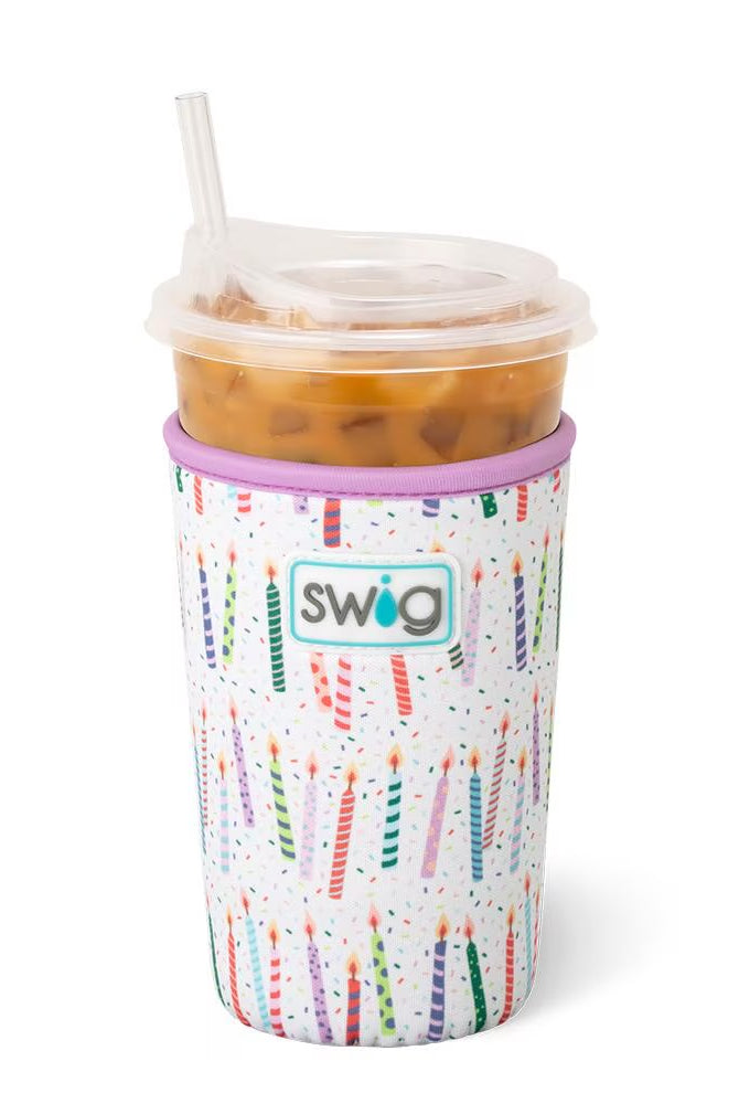 Swig Iced Coolie Medium 22-28oz-Drinkware-Podos Boutique, a Women's Fashion Boutique Located in Calera, AL