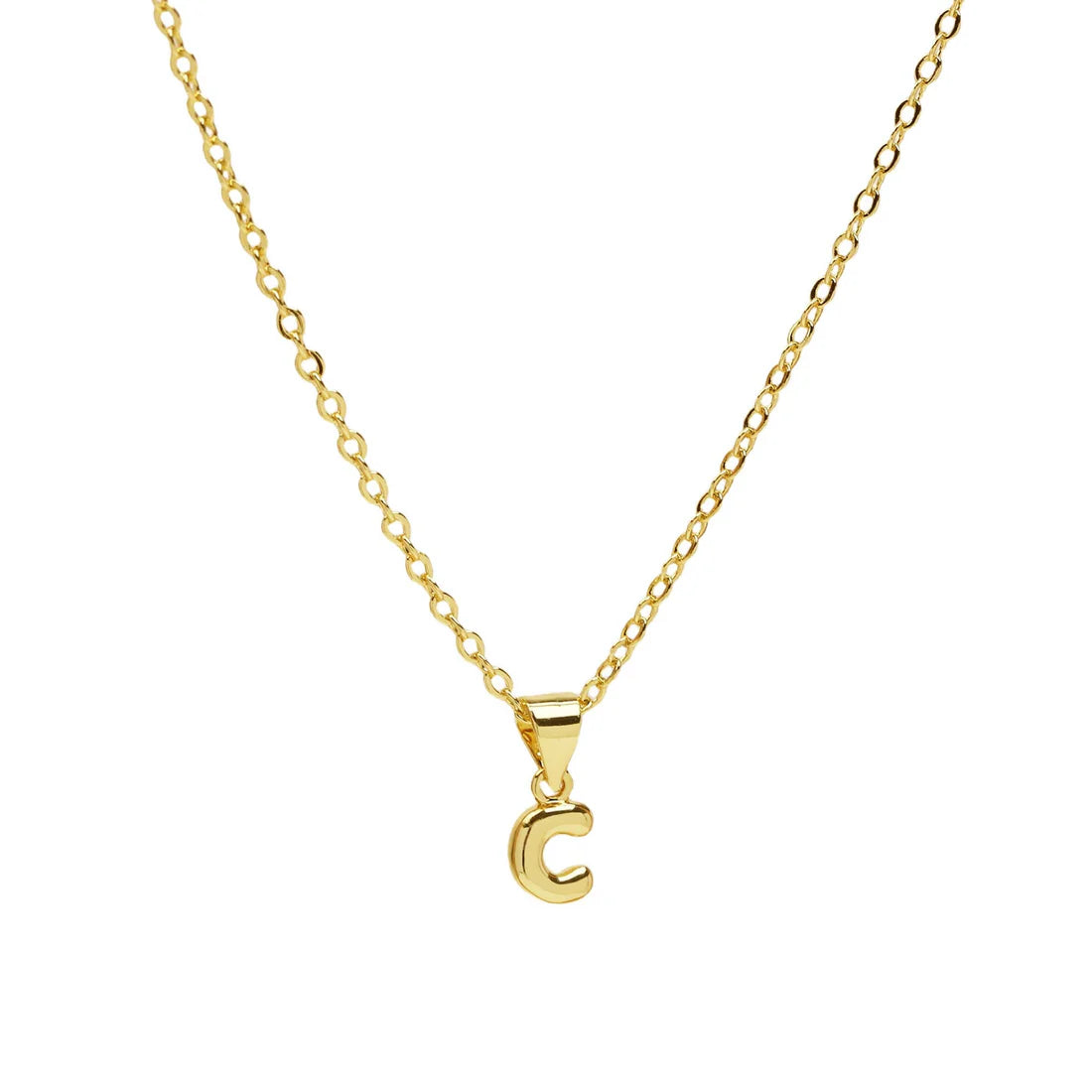 Savy Mini Initial Necklace-Podos Boutique, a Women's Fashion Boutique Located in Calera, AL