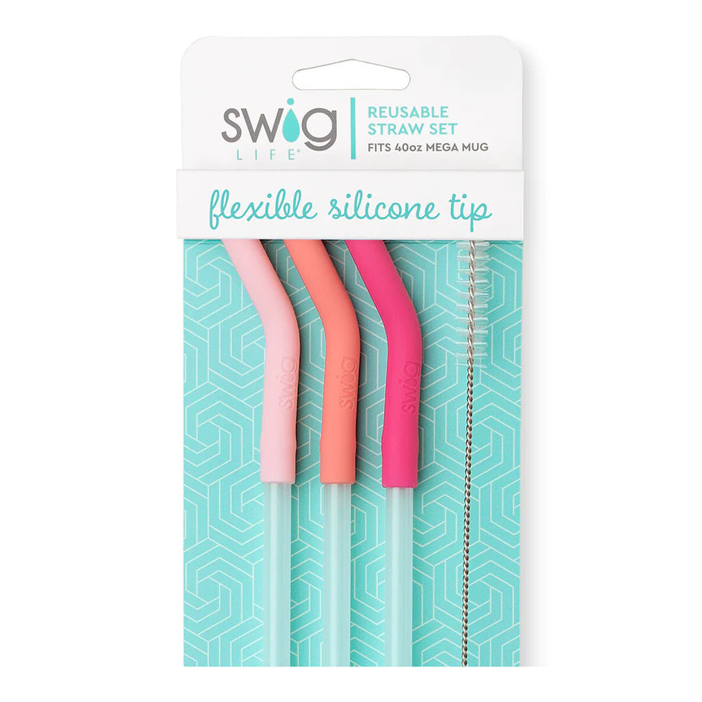 Swig Reusable Straw-silicone-Podos Boutique, a Women's Fashion Boutique Located in Calera, AL