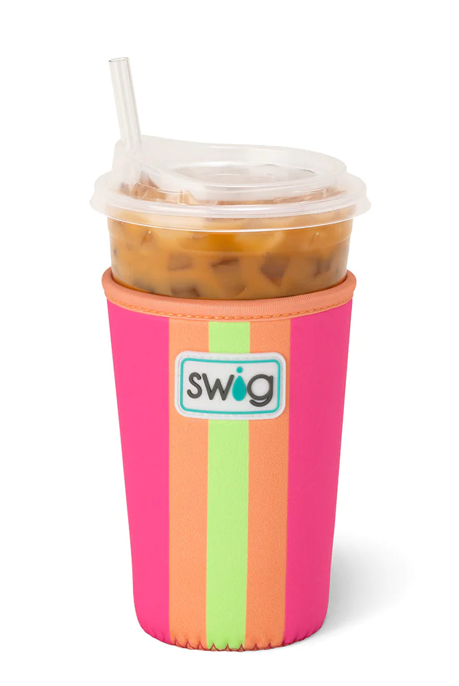 Swig Iced Coolie Medium 22-28oz-Drinkware-Podos Boutique, a Women's Fashion Boutique Located in Calera, AL