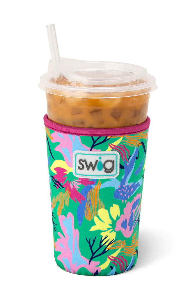 Swig Iced Coolie Medium 22-28oz-Drinkware-Podos Boutique, a Women's Fashion Boutique Located in Calera, AL