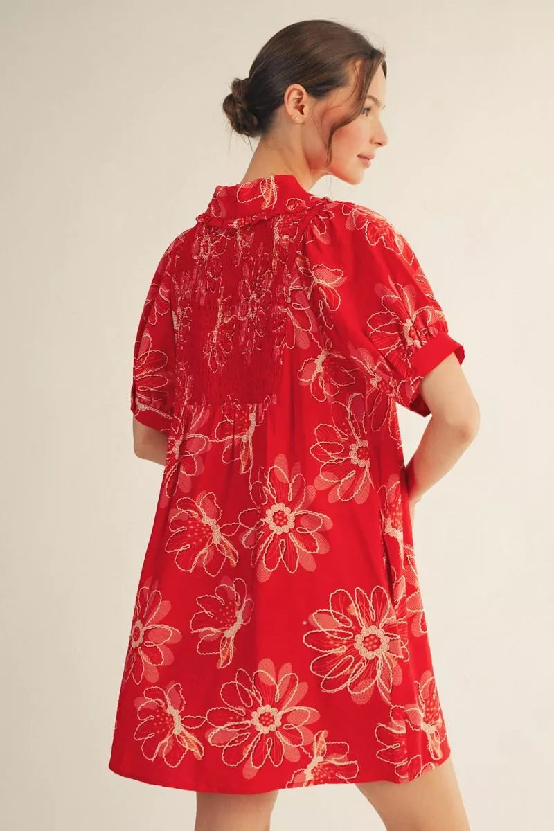 Be Bold Dress-Short Dresses-Podos Boutique, a Women's Fashion Boutique Located in Calera, AL