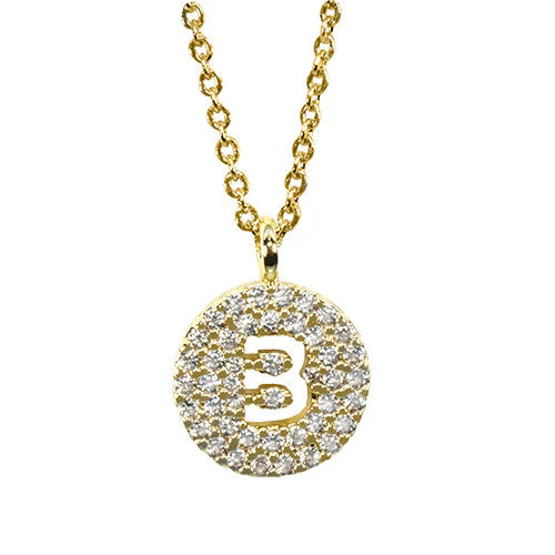 Maya J Love Letter Initial Necklace-Jewelry-Podos Boutique, a Women's Fashion Boutique Located in Calera, AL