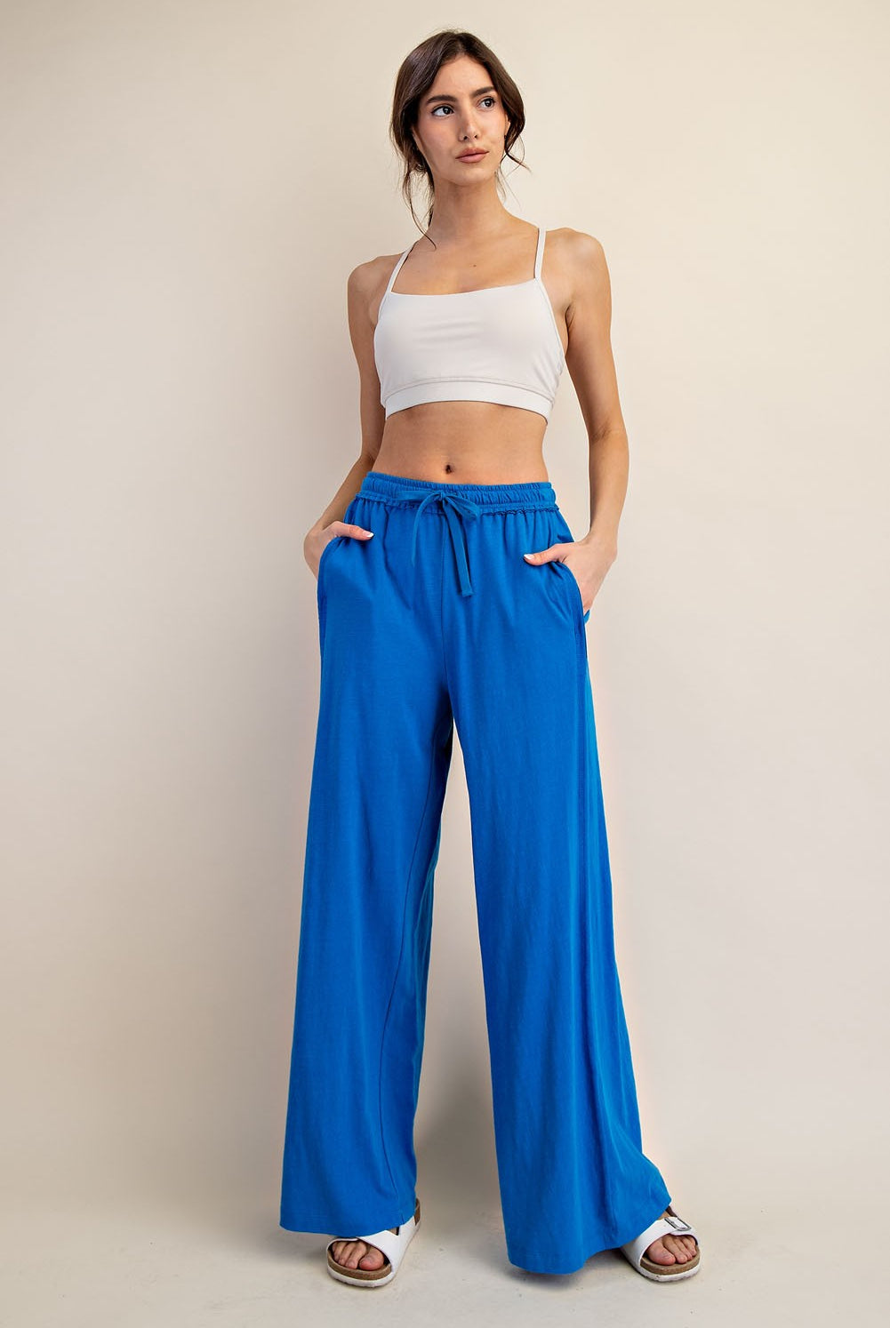 Rae Mode Slub Lounge Pants-Pants-Podos Boutique, a Women's Fashion Boutique Located in Calera, AL