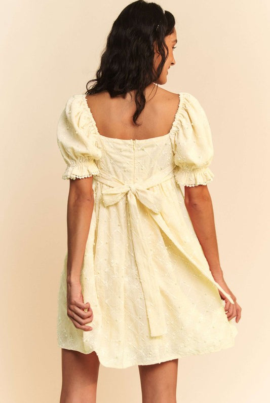 Pearls and Flowers Dress-Short Dresses-Podos Boutique, a Women's Fashion Boutique Located in Calera, AL