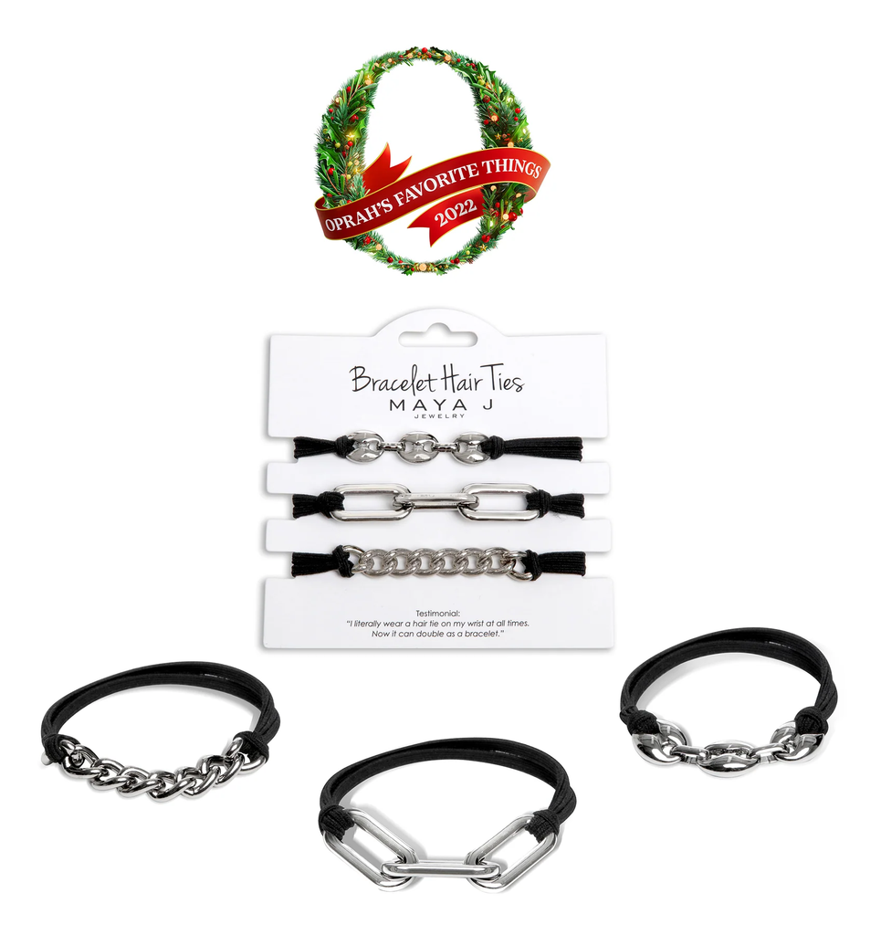 Bracelet Hair Ties-Hair Accessories-Podos Boutique, a Women's Fashion Boutique Located in Calera, AL
