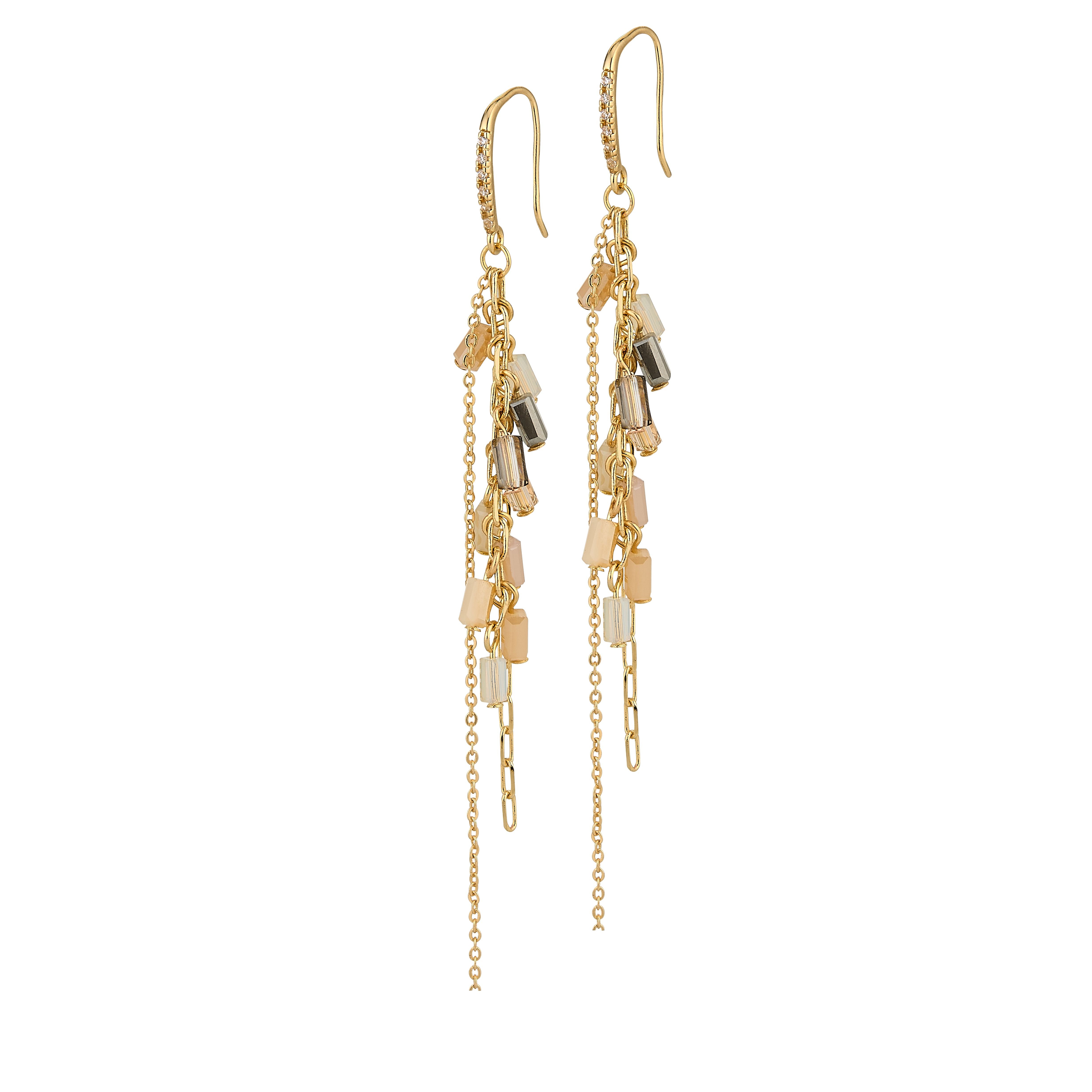 AC's Dangle Earring-Earrings-Podos Boutique, a Women's Fashion Boutique Located in Calera, AL