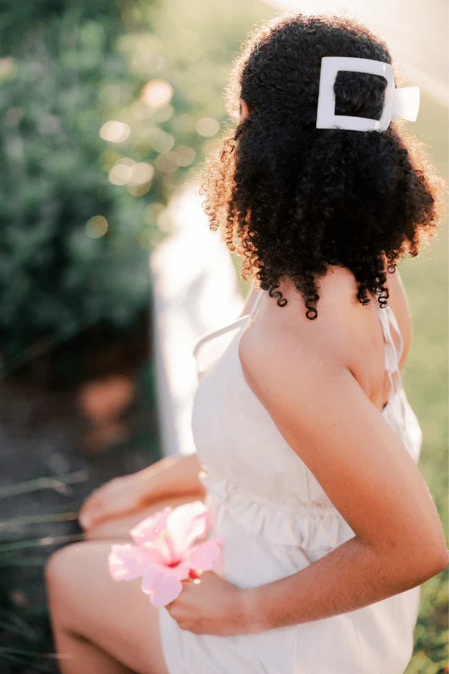 Teleties Large Flat Square Clip-Podos Boutique, a Women's Fashion Boutique Located in Calera, AL