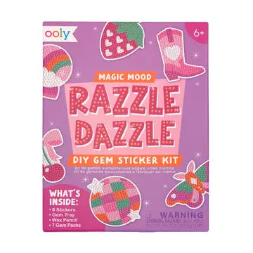 Mini Razzle Dazzle DIY Gem Sticker Kit-Toy-Podos Boutique, a Women's Fashion Boutique Located in Calera, AL