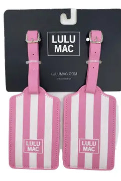 Lulu Mac Luggage Tag-Accessories-Podos Boutique, a Women's Fashion Boutique Located in Calera, AL