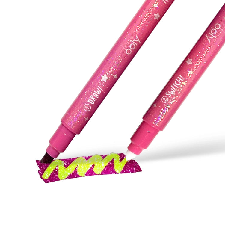Switch-Eroo! Sparkle Color Changing Markers - Set of 12-Stationary-Podos Boutique, a Women's Fashion Boutique Located in Calera, AL
