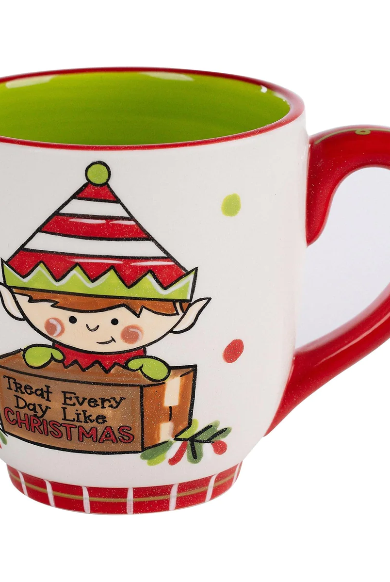 Christmas Mug-Drinkware-Podos Boutique, a Women's Fashion Boutique Located in Calera, AL