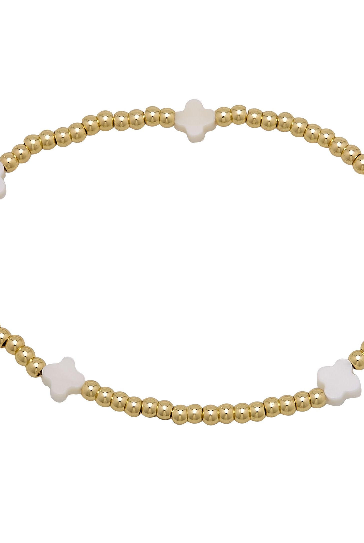 AC's Shell Clover-Bracelets-Podos Boutique, a Women's Fashion Boutique Located in Calera, AL
