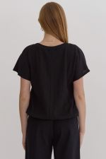 Beginning Point Top-Fashion Tops-Podos Boutique, a Women's Fashion Boutique Located in Calera, AL