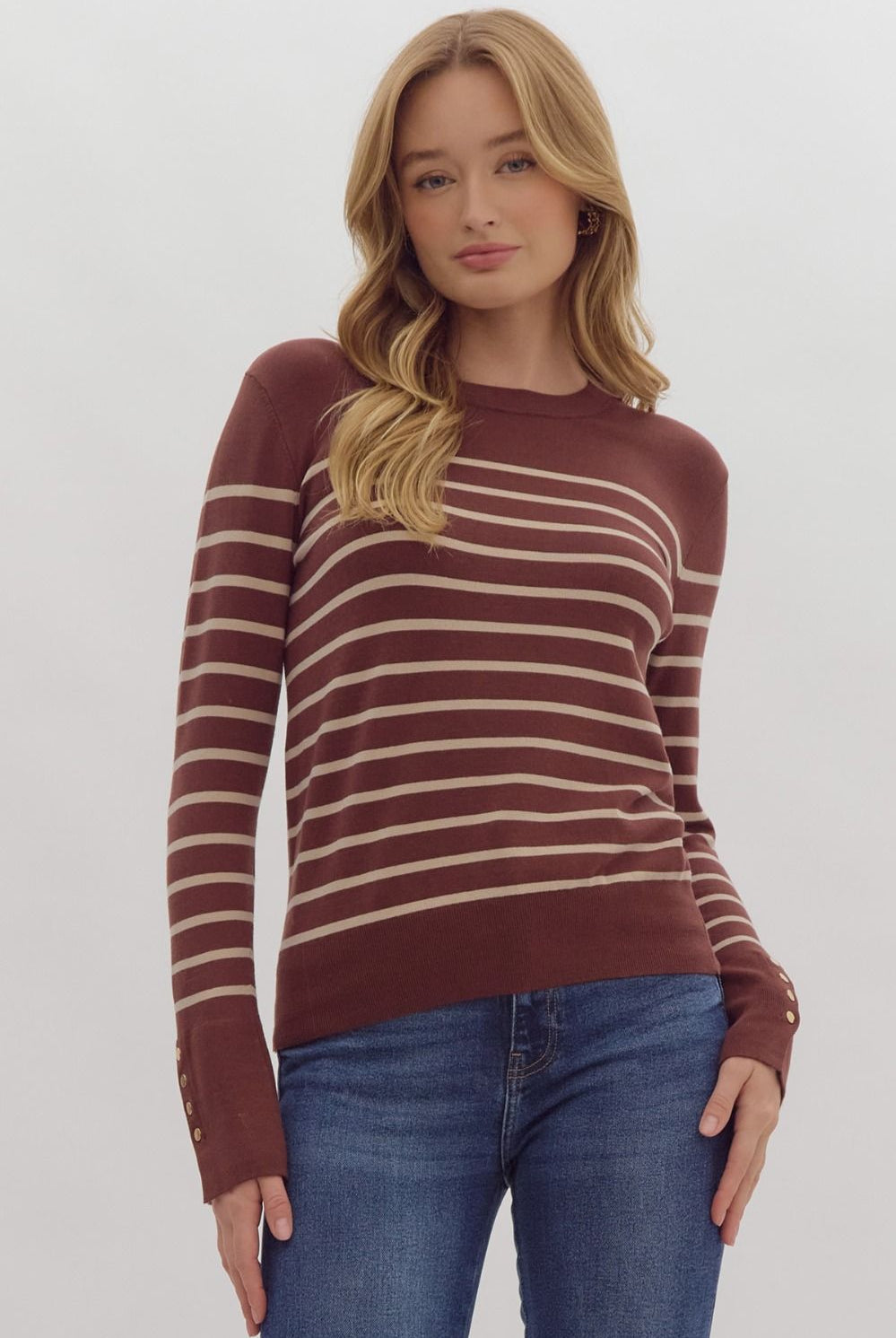 Maple & Spice-Fashion Tops-Podos Boutique, a Women's Fashion Boutique Located in Calera, AL