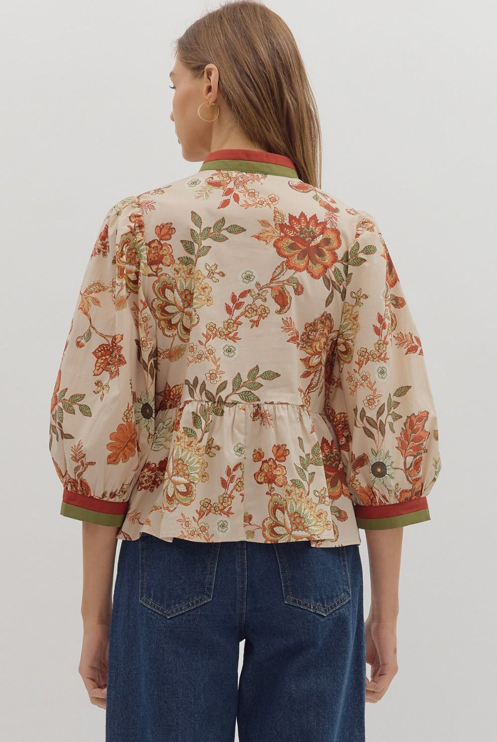 Fall In Line Top-Fashion Tops-Podos Boutique, a Women's Fashion Boutique Located in Calera, AL